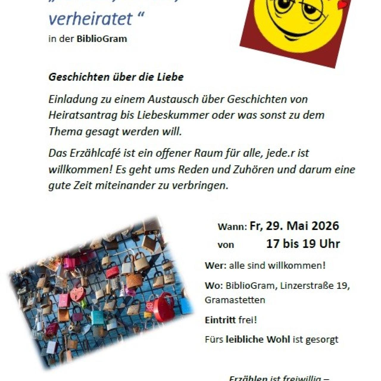 Erzählcafé "verliebt, verlobt, verheiratet"